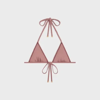 Top Triomphe Triangle z matowego dżerseju