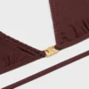 Top Triomphe Triangle z matowego dżerseju Top Triomphe Triangle z matowego dżerseju