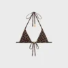 Top Triomphe Triangle z matowej dzianiny z motywem Monogram Top Triomphe Triangle z matowej dzianiny z motywem Monogram
