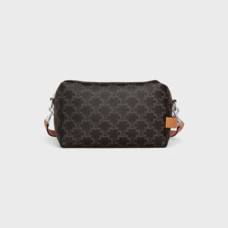 Torba crossbody Take Away z Triomphe Canvas i skóry cielęcej