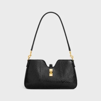 Torba na ramię Camille 16 Soft z brokatowego pytona Torba na ramię Camille 16 Soft z brokatowego pytona