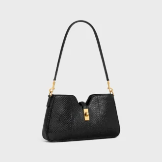 Torba na ramię Camille 16 Soft z brokatowego pytona Torba na ramię Camille 16 Soft z brokatowego pytona