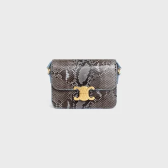 Torba Teen Triomphe z patchworkiem z pytona
