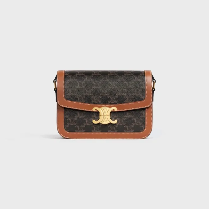 Torebka Classique Triomphe z Triomphe Canvas i skóry cielęcej