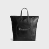 Vertical Cabas Luggage in Shiny Calfskin Vertical Cabas Luggage in Shiny Calfskin