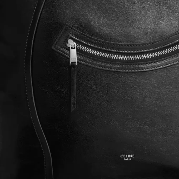 Vertical Cabas Luggage in Shiny Calfskin Vertical Cabas Luggage in Shiny Calfskin
